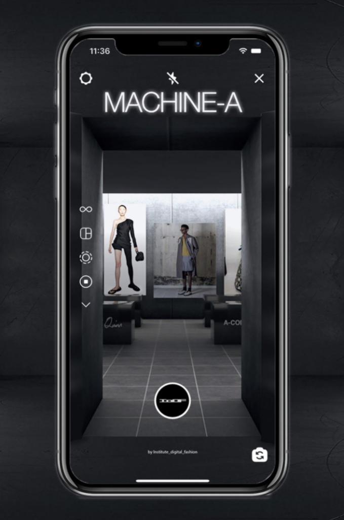 Machine-A VR shopping virtual fashion tech app